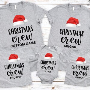 Custom Christmas Shirts, Christmas Vacation Pajamas, Matching Christmas Shirts, Holiday Shirts, Christmas Pajamas For Kids, Christmas Crew