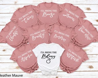 I'll Bring The Shirts, Bachelorette Party Matching Group Shirts