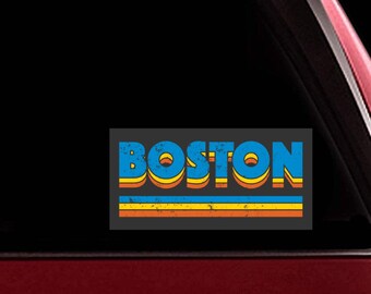 Boston Bumper Sticker Surf Sticker for Car - Boyfriend Gift - Girlfriend Gift - Car Window Sticker - Surfer Gift