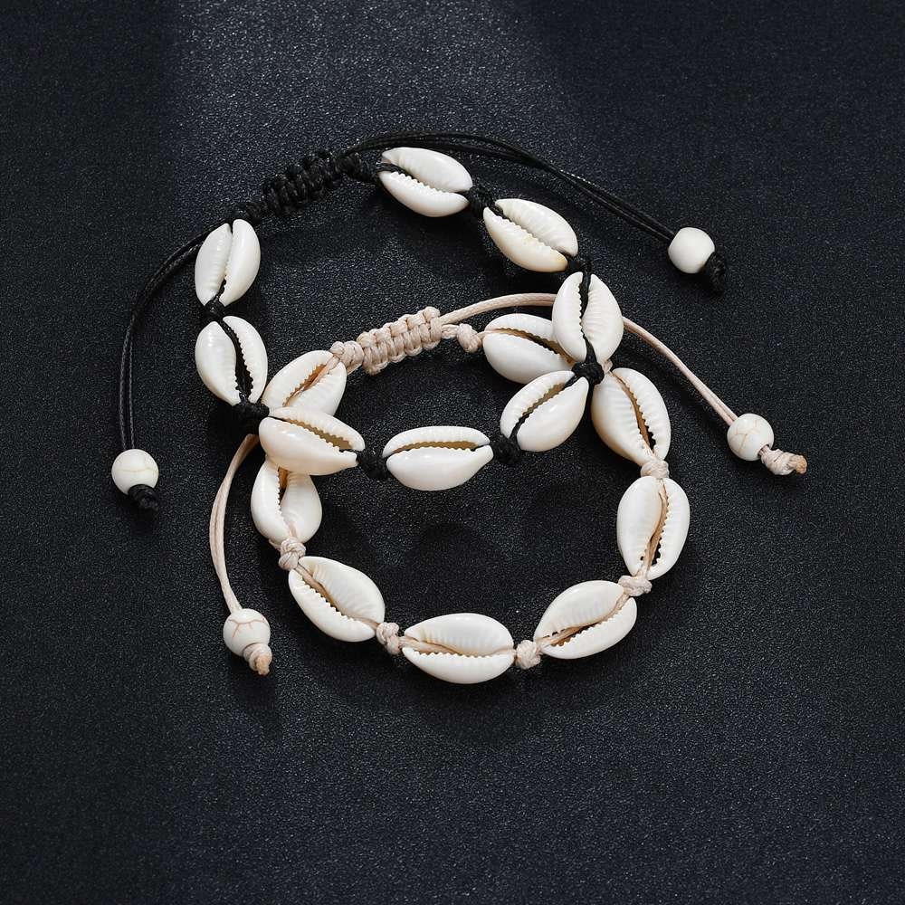 Handmade Sea Shell Cowrie Anklet Adjustable Cowrie Shell - Etsy