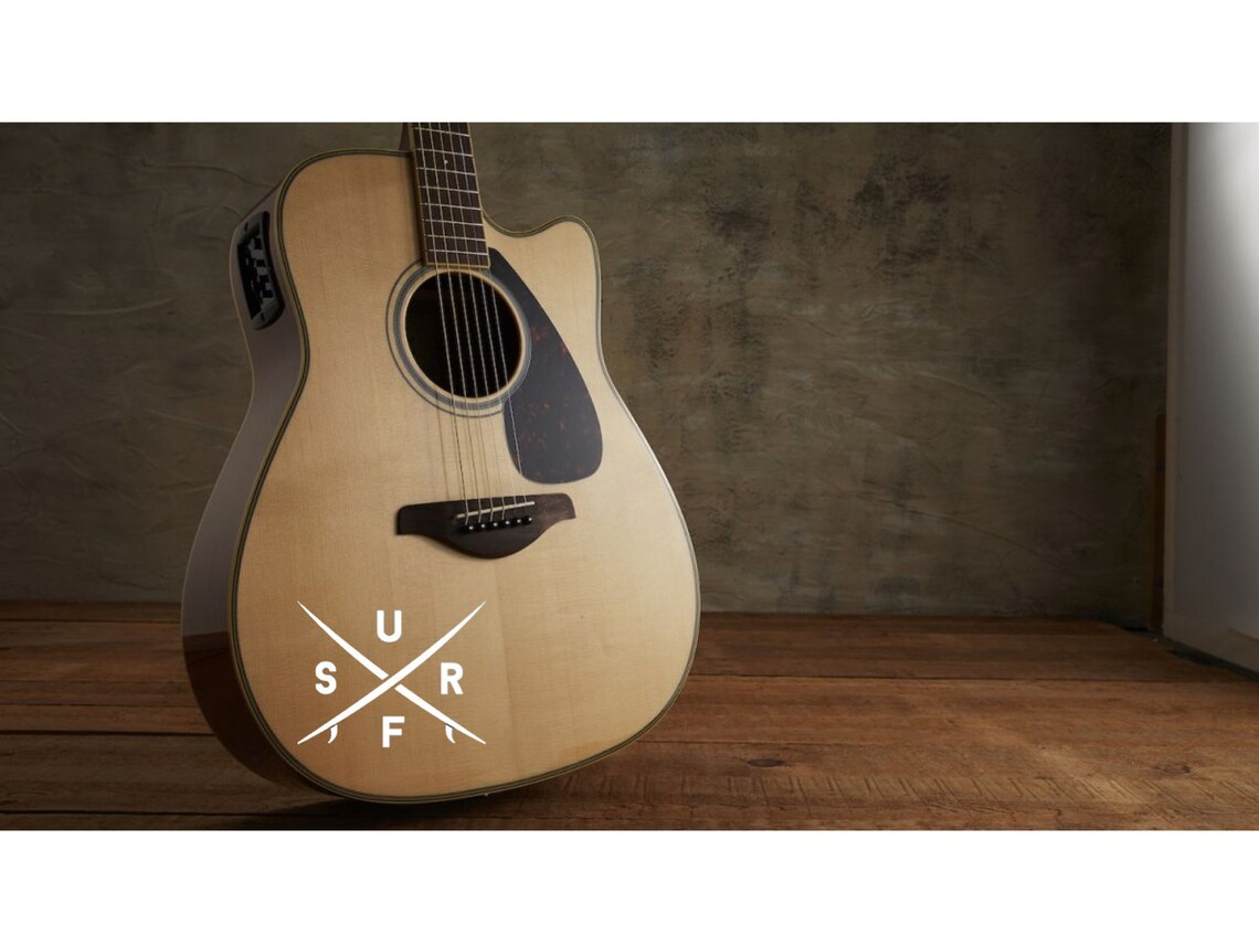 Surf Car Decal or Surfboard Vinyl Sticker for Car Body or | Etsy