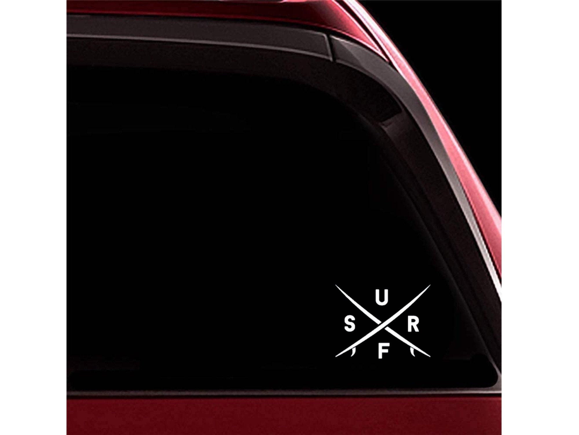 Surf Car Decal or Surfboard Vinyl Sticker for Car Body or | Etsy