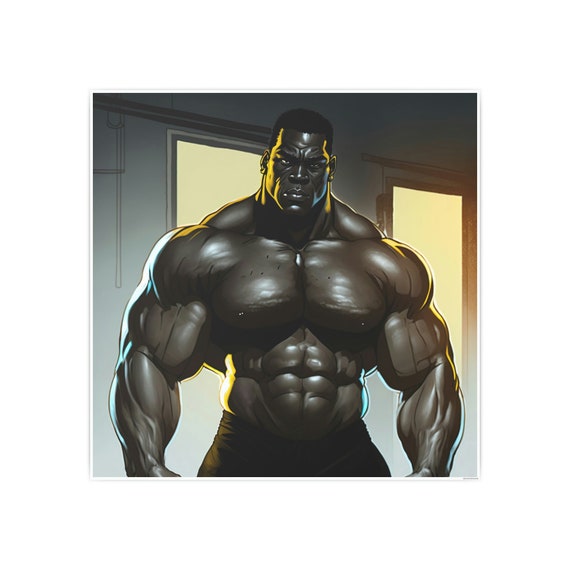 Comic Style Massive Bodybuilder Photo Art Paper Posters - Etsy Comic Style Massive Bodybuilder Photo Art Paper Posters - Etsy