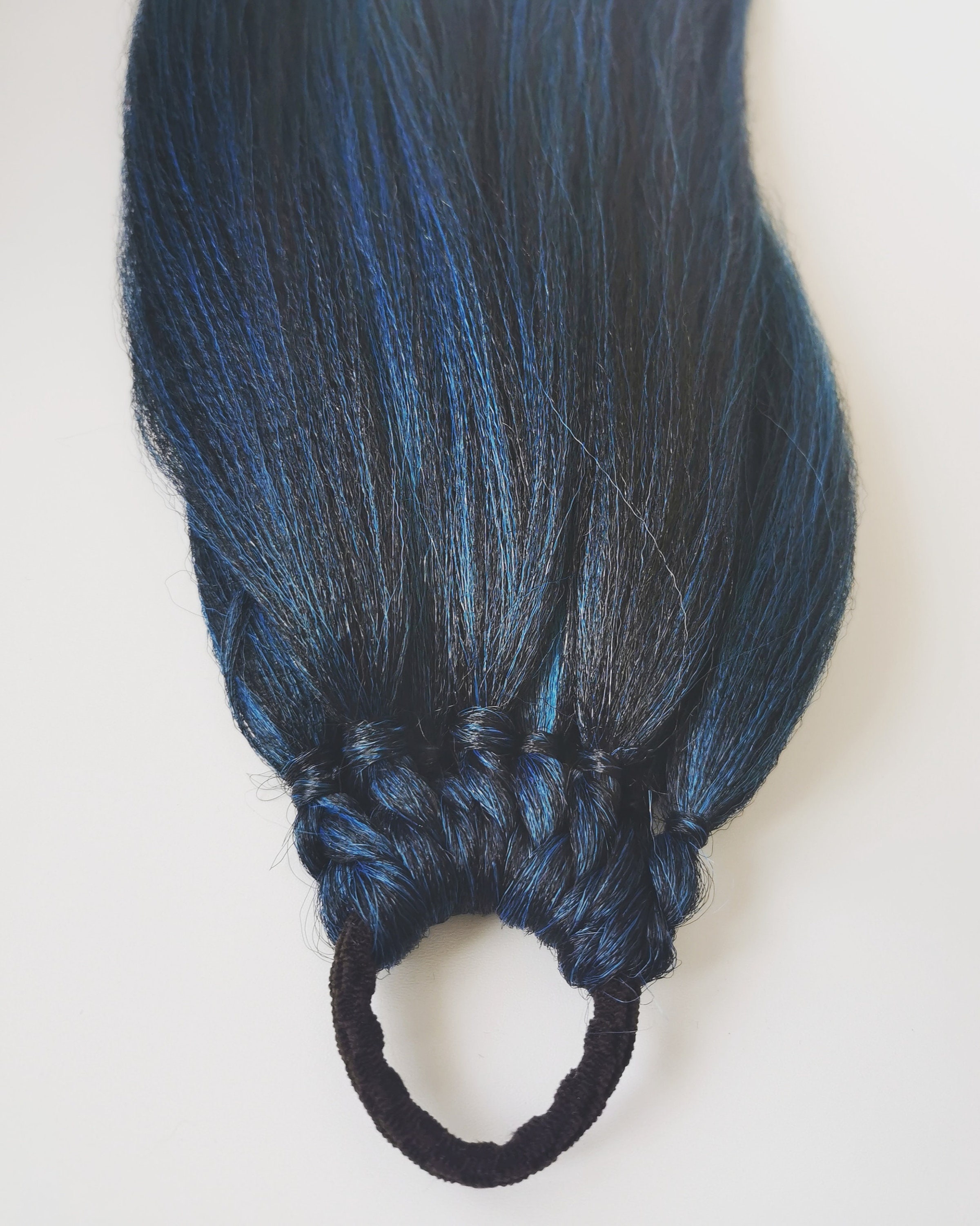 Hair extension Ponytail extension Clip in Braids Choose Etsy