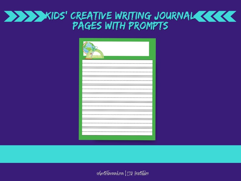 Kids' Creative Writing Worksheet Printables &amp; Prompts - Etsy