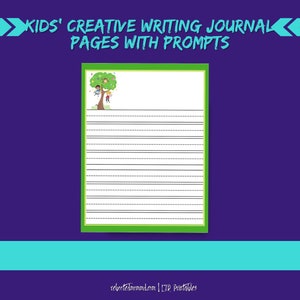 Kids' Creative Writing Worksheet Printables & Prompts Writing ...