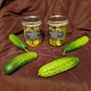 Homemade Dill Pickles
