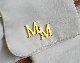 14K Gold Manschettenknöpfe mit Gravur, Manschettenknöpfe mit Namen, Manschettenknöpfe mit Gravur, Manschettenknöpfe mit Gravur, Manschettenknöpfe mit Gravur