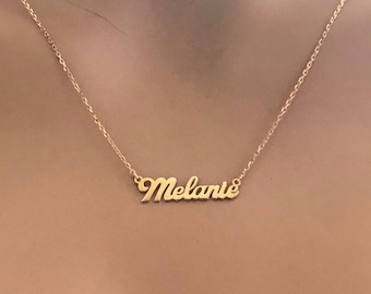 Personalized Name Necklaces, Personalized Name Necklaces , Script Name Necklaces, Mothers Day Jewelry , Gift for Her , Persoanlized Gift