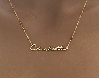 Handwriting Necklace • Signature Necklace • Personalized Necklace • Name Necklace • Mother Days Gift •Personalized Gift - Mom Day Gift