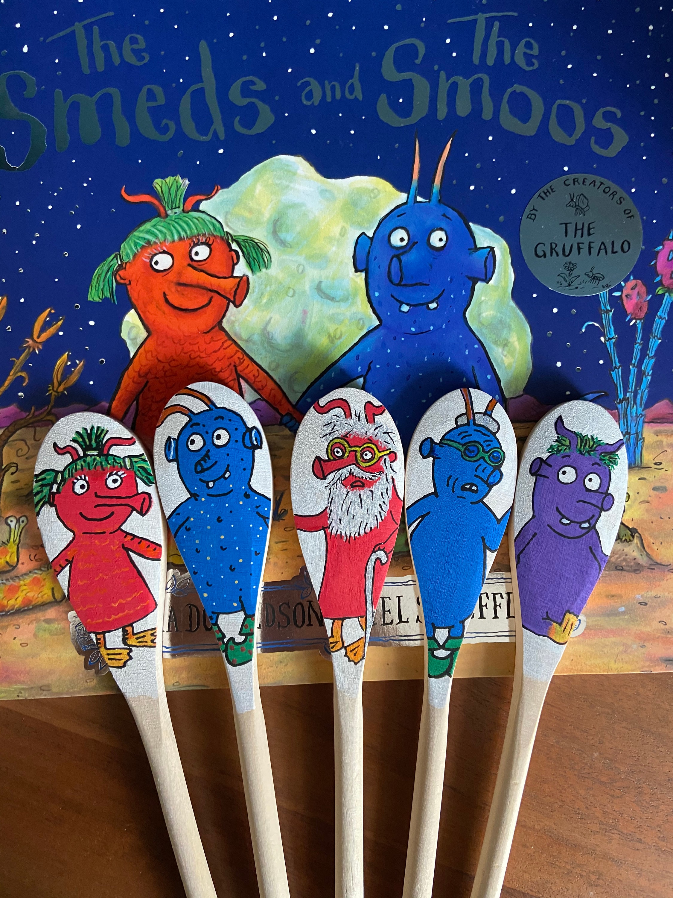 The Smeds and The Smoos story spoons Etsy Nederland