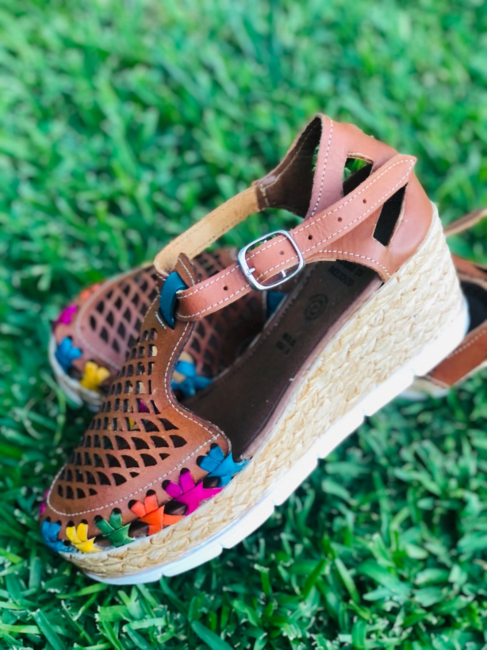 womens beige huaraches