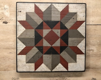 Indoor Barn Quilt - Swoon Block