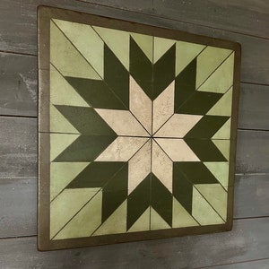 Indoor Barn Quilt - LeMoyne Star