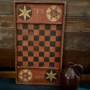 Early Style Pinwheel Checkerboard- 12” by 21”