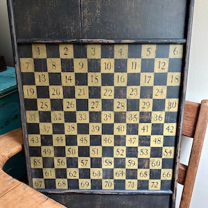 Across The Miles Draughts Board (27.5 x 15.5”)