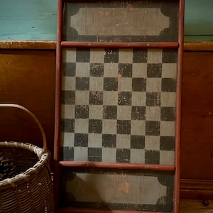 Black and Grey Checkerboard - 12” by 21”