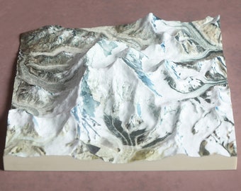 Mt. Everest 3D Map