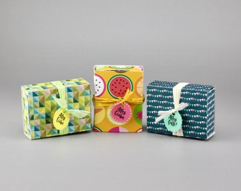 Geschenkschachtel klein Verpackung Box Gutschein Etsy Geld Geschenk Geburtstag Einschulung Blumen Schmuck bunt Glück Liebe Frau Deutschland