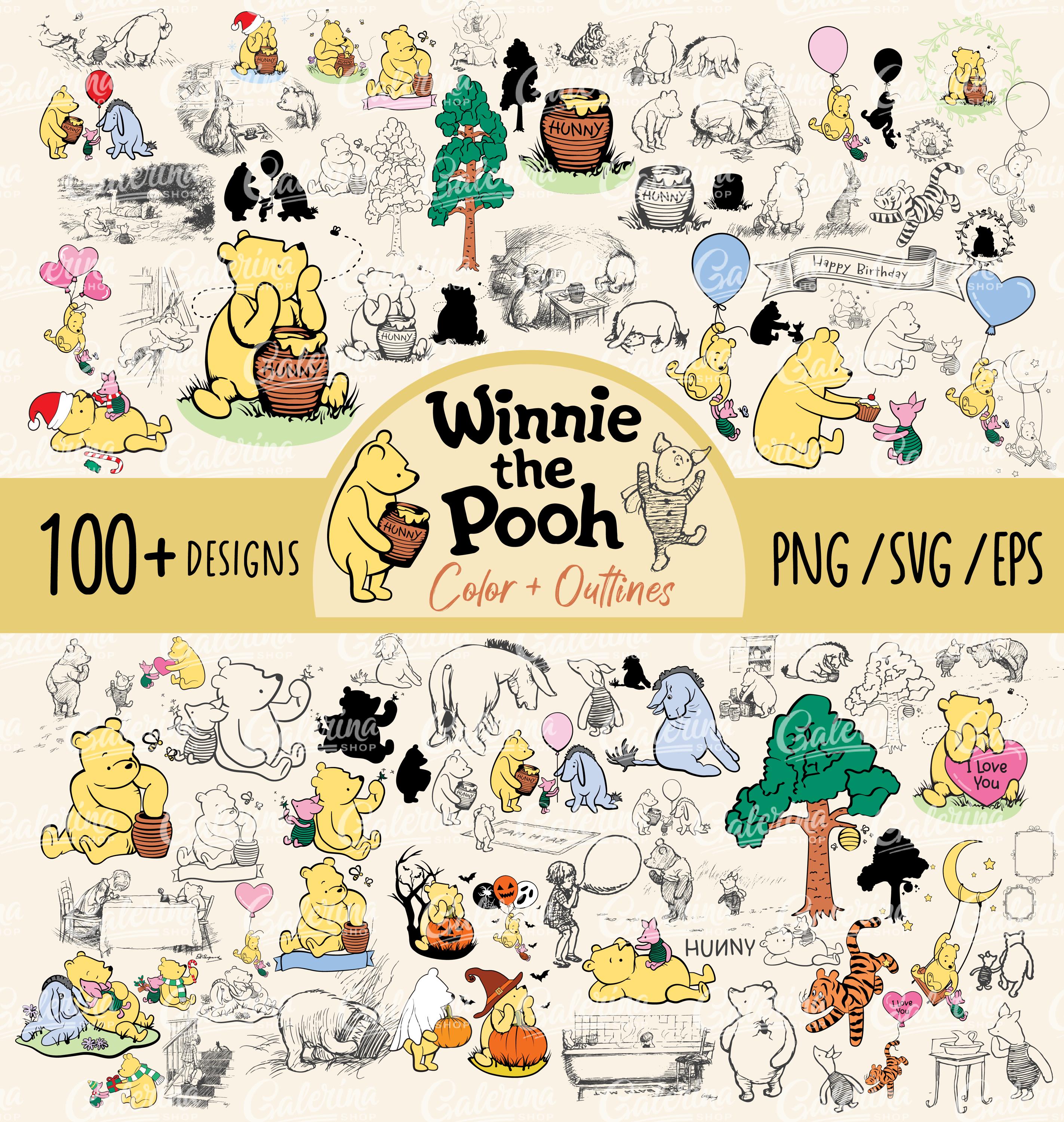 Vintage Pooh 100 Acre Collection - Etsy Vintage Pooh 100 Acre Collection - Etsy