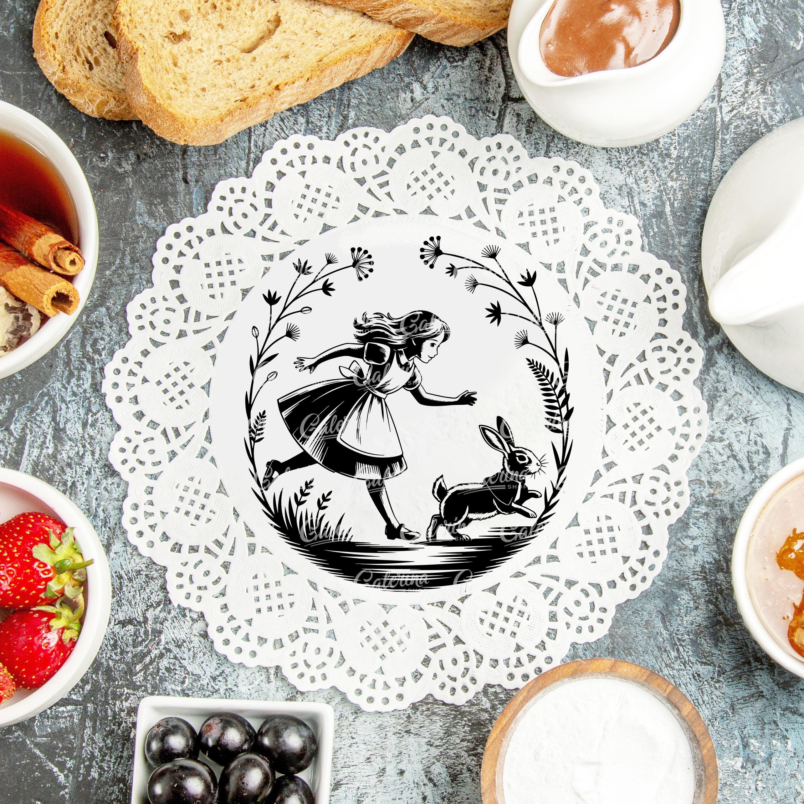 Alice in Wonderland SVG Bundle, 140 Gothic Collection Dark PNG Cricut ...