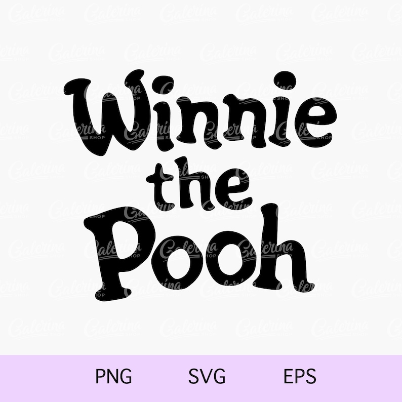 Winnie the pooh svg png winnie the pooh font book svg winnie pooh sign