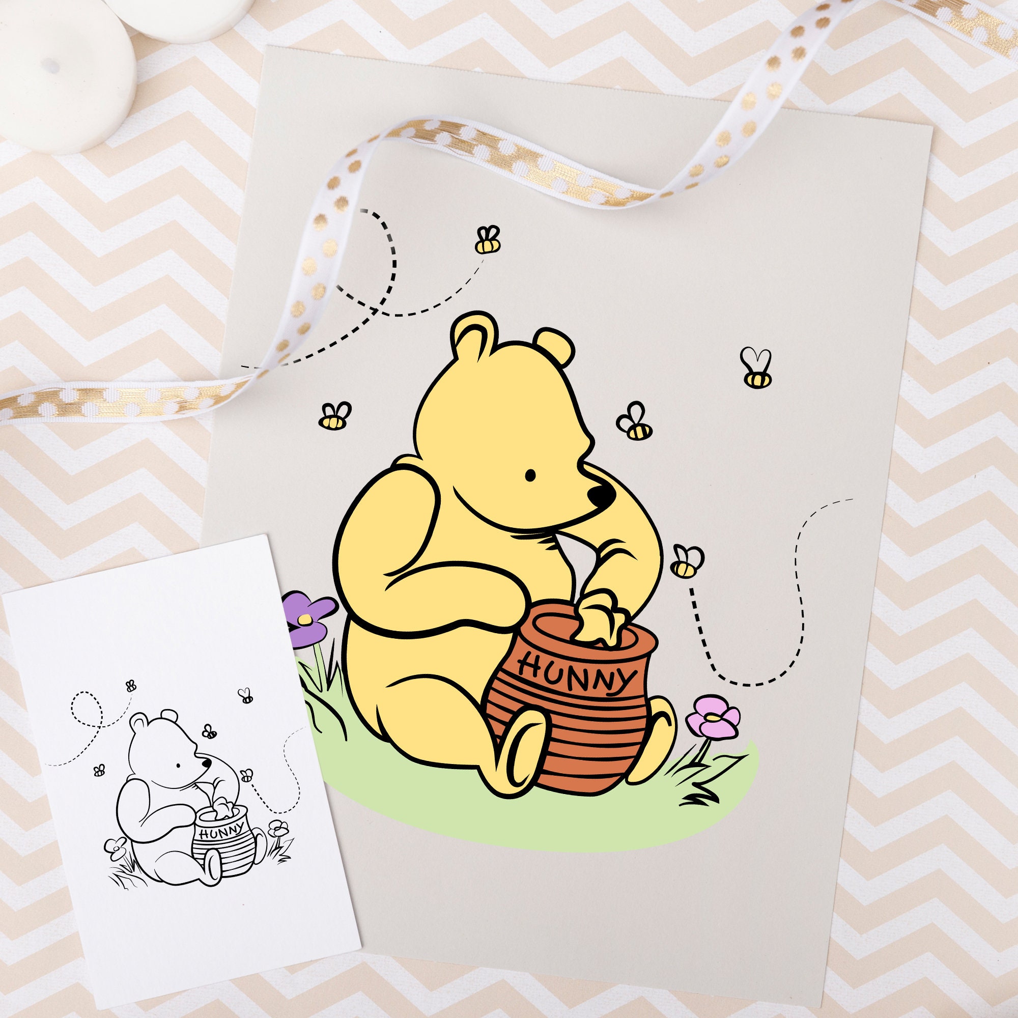 CLASSIC WINNIE THE POOH デコパージュ　3点セット 81qarjmwvrL._UF350,350_QL80_.jpg