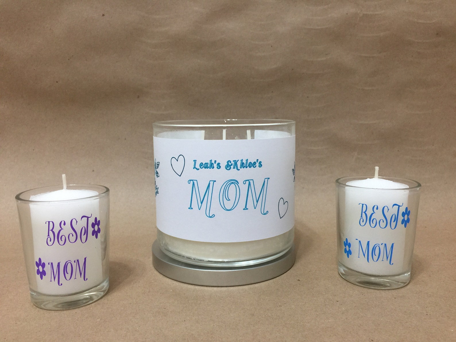 Custom candles mothers day candles personalized candles Etsy