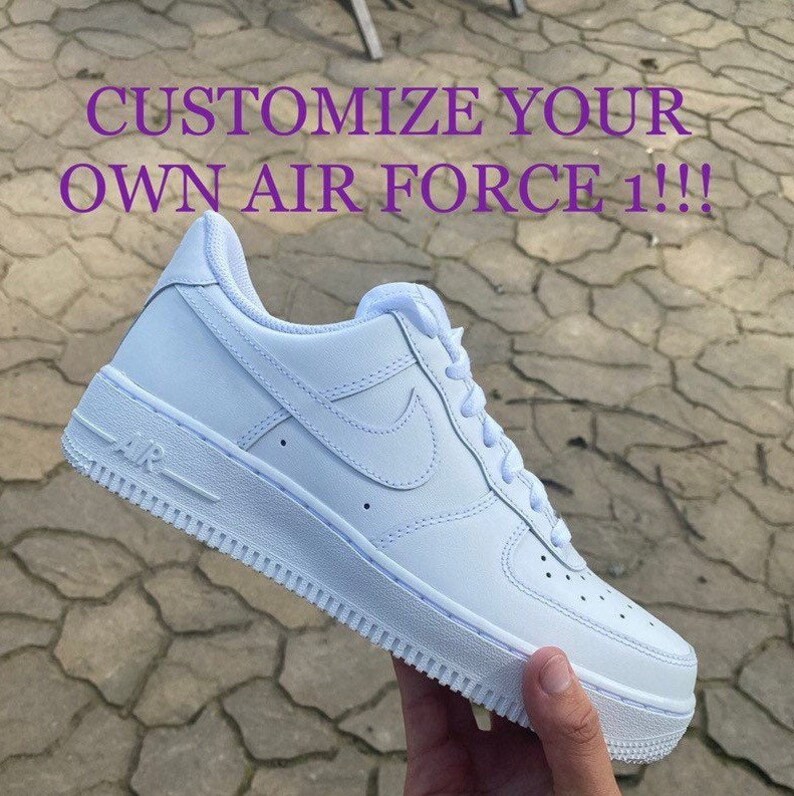 Customize Your Own Air Force Ones | Etsy