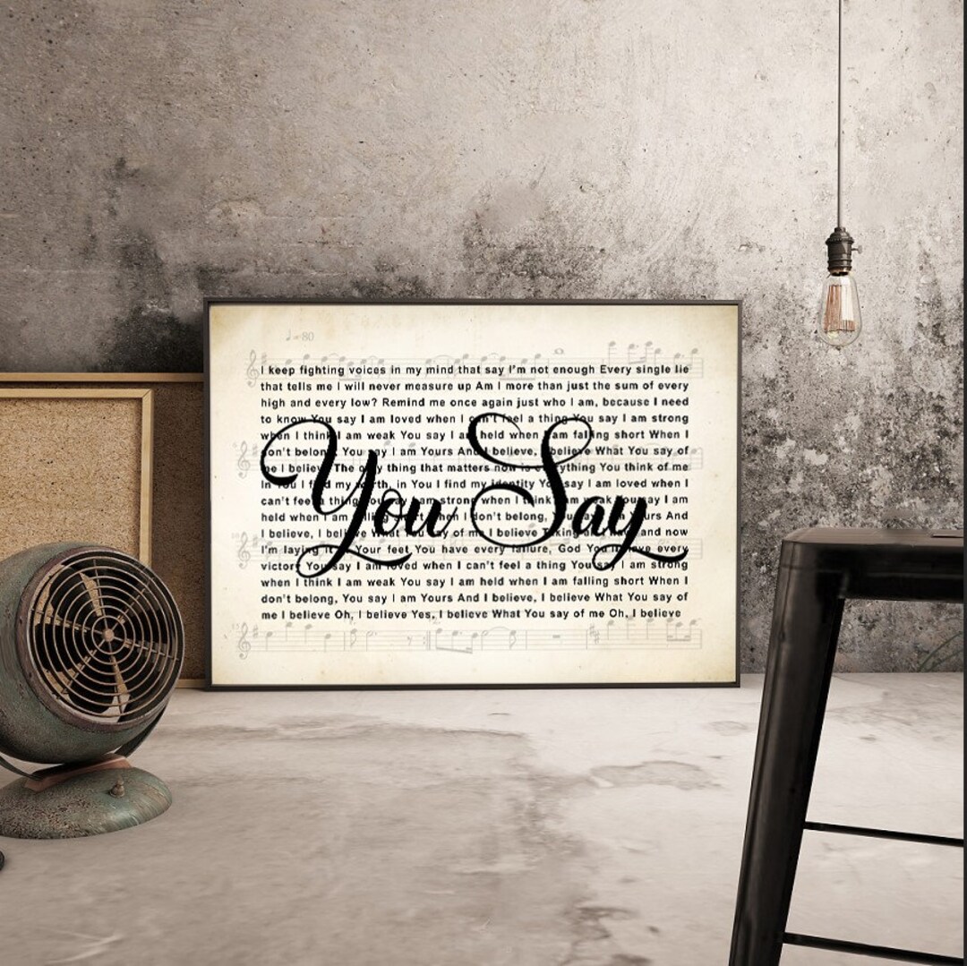 You Say Song Lyrics Satin Portrait Poster, Pink Floyd Poster, Lyrics ...