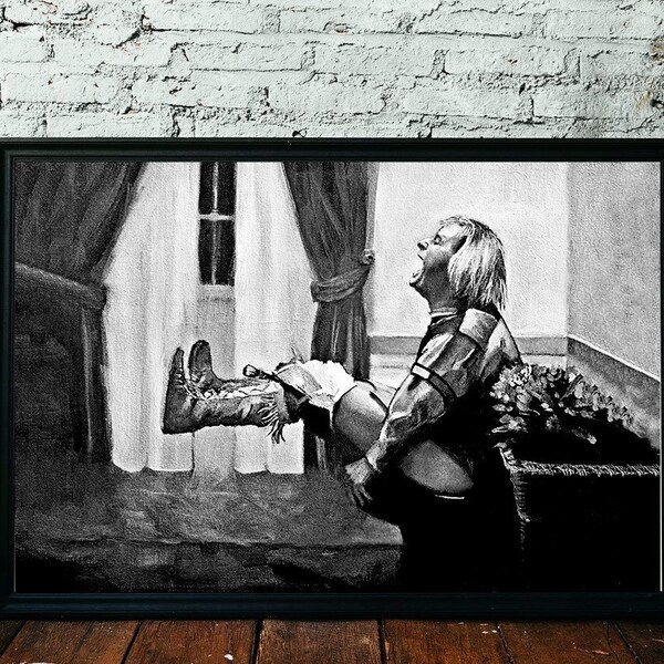 Funny Movie Bathroom Poster Etsy