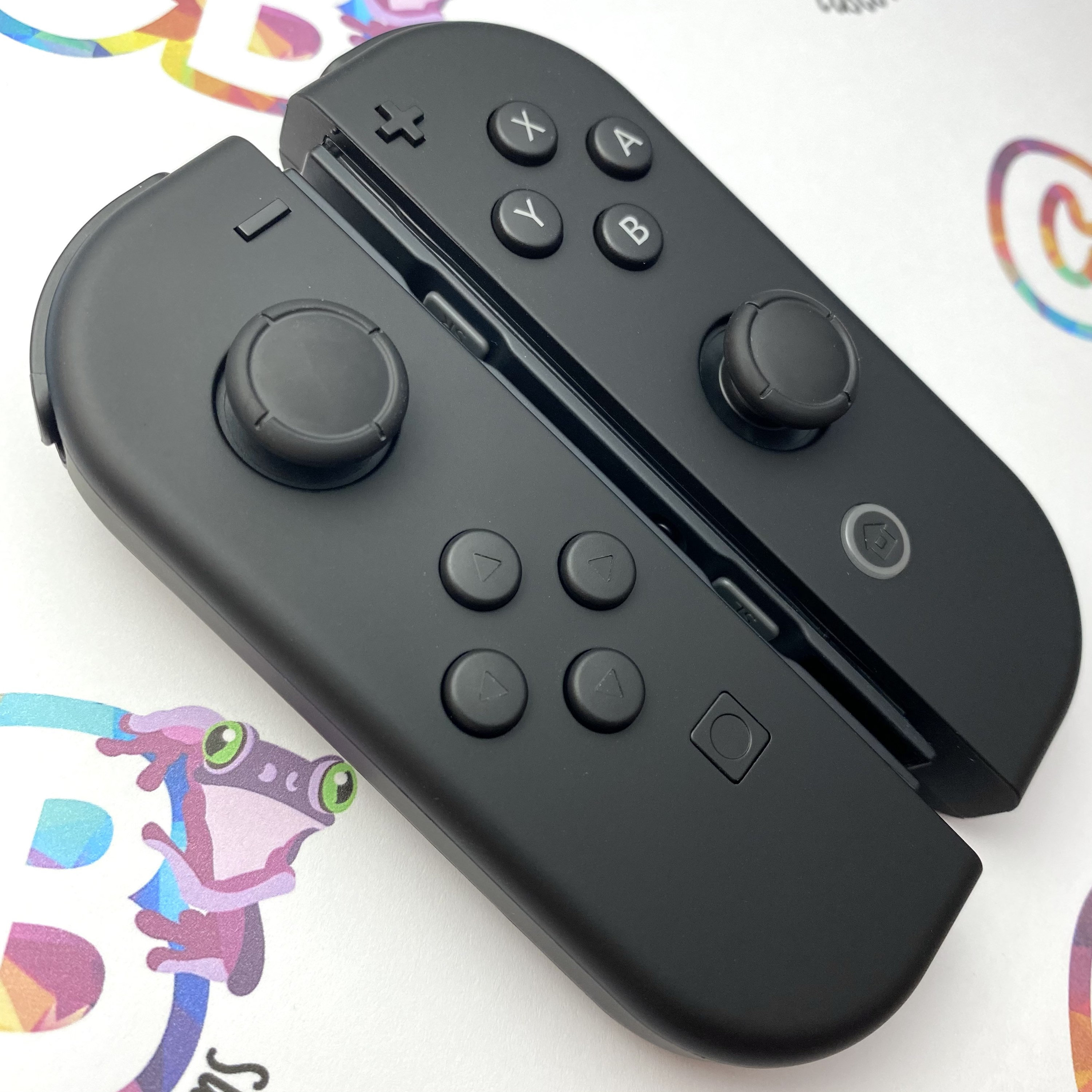 Controlador Joy Con Personalizado Nintendo Switch Joy-Cons Atómico  Transparente Púrpura D-PAD NUEVO