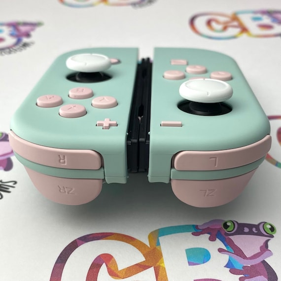 Custom Nintendo Switch Lite Console Sakura Pink & White CB Customs