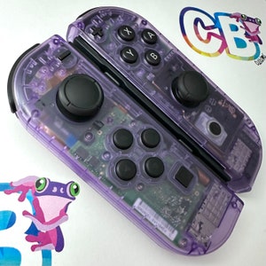 Atomic Purple Full Set Housing Shell With Buttons Touchpad Cover,  Compatible With Ps5 Controller BDM-010 