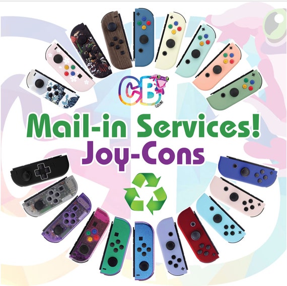 Design Your Own Joy Cons - Custom JoyCon Controller for Nintendo Switc –  Nerdish Games