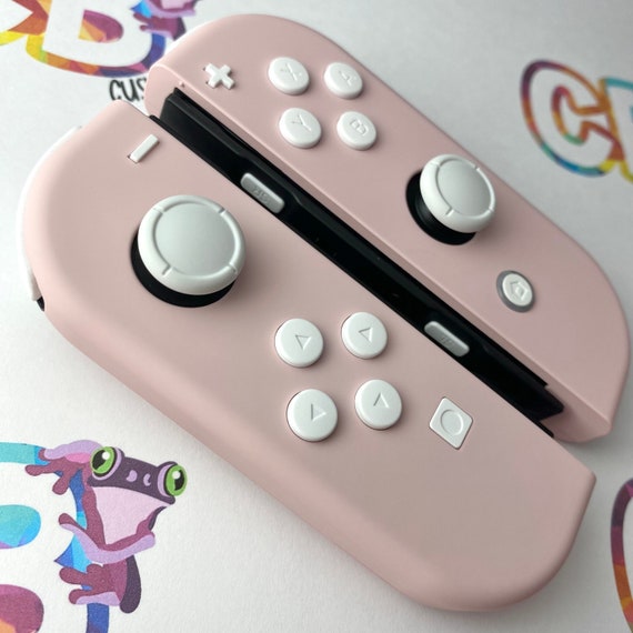 Custom Sakura Pink & White Joycons, Customized Joy-con Controllers, OLED  Joy-cons, CB Customs Gaming -  Canada