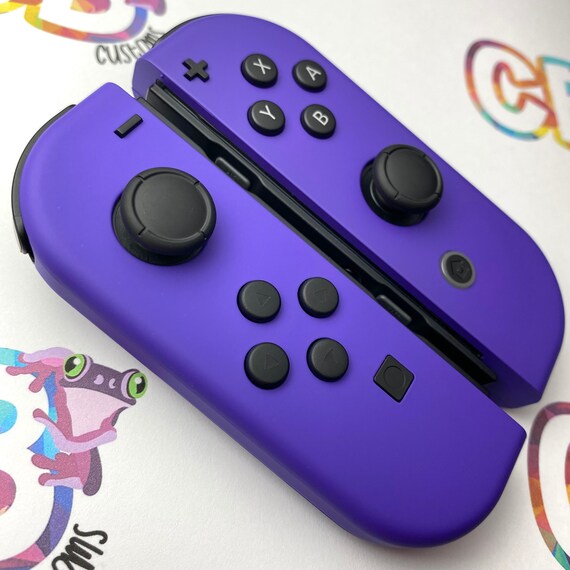 JUEGO de controladores Joy-Con personalizados Joycons rosa y púrpura para  Nintendo Switch