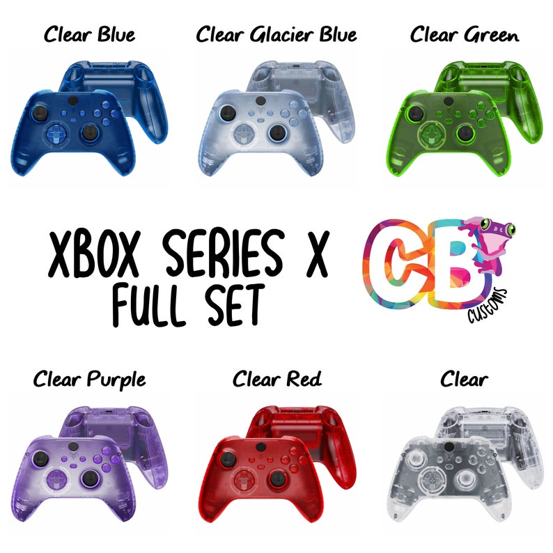Xbox SERIES X / S Controller Full Shell Kit Front Shell Etsy