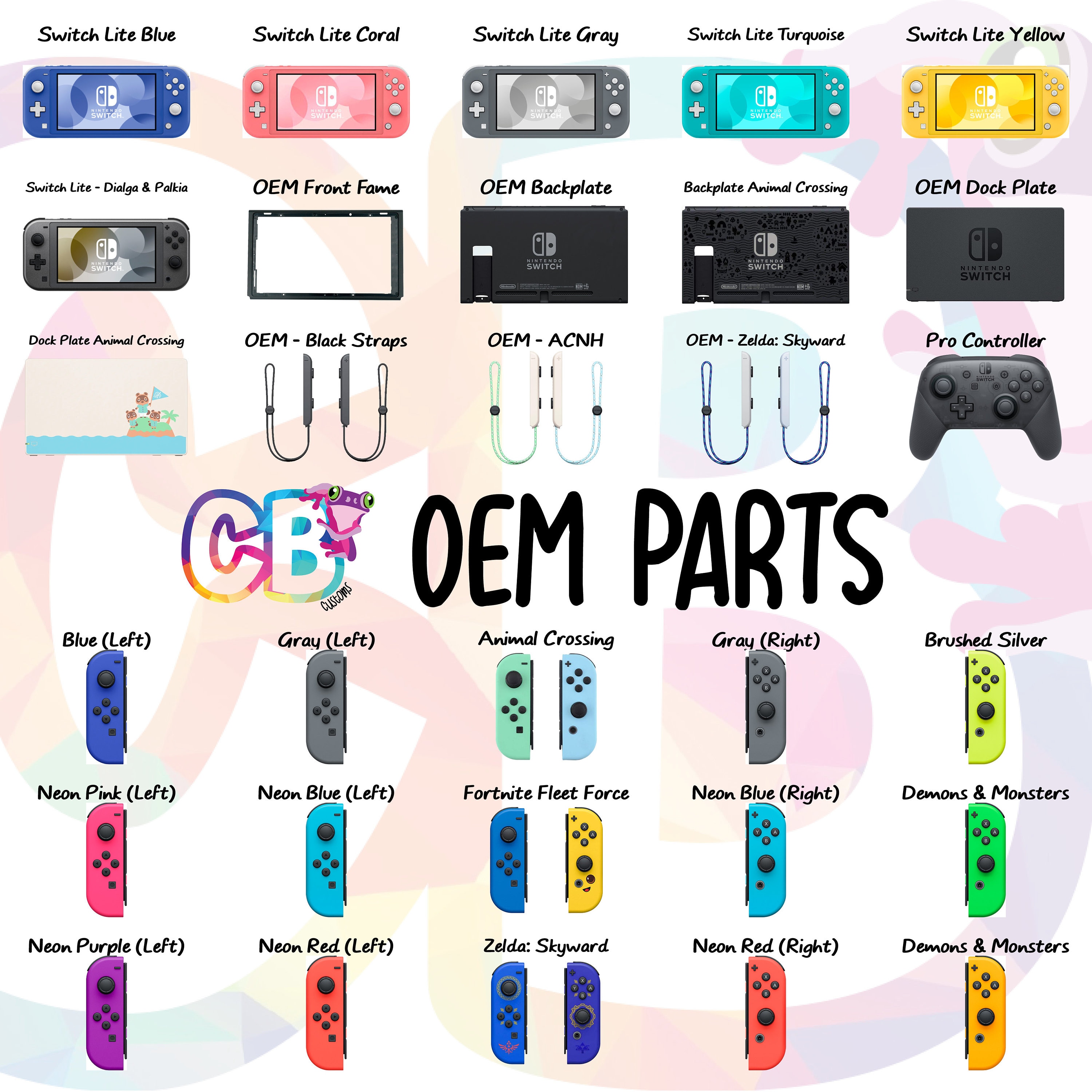 Custom Joy-Cons “80s Vibes” Old School Retro Gaming Mod - Nintendo Swi –  GameTraderZero