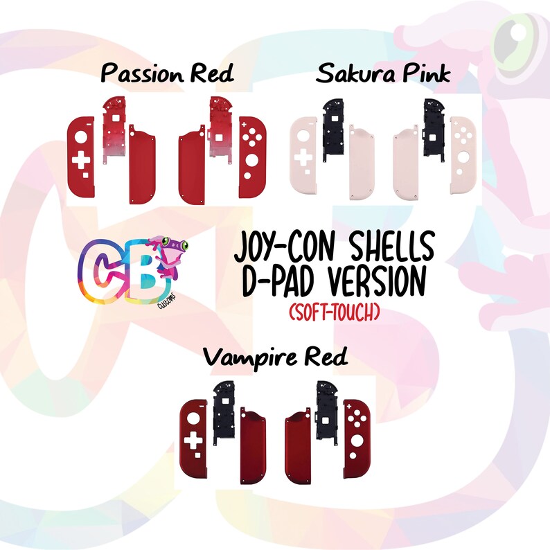 CB Customs Nintendo Switch Joy con Housing Shells Switch Etsy Canada