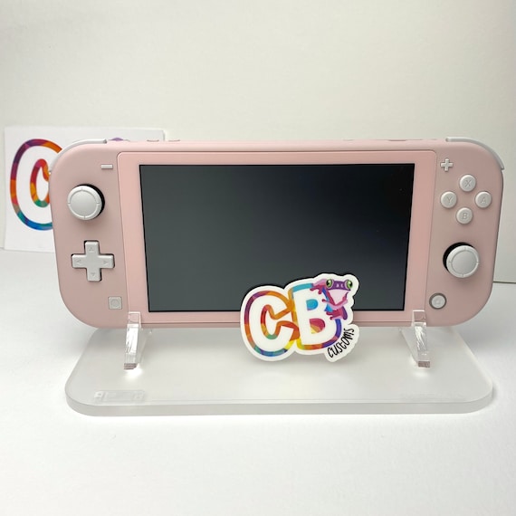 Custom Nintendo Switch Lite Console Sakura Pink & White CB Customs