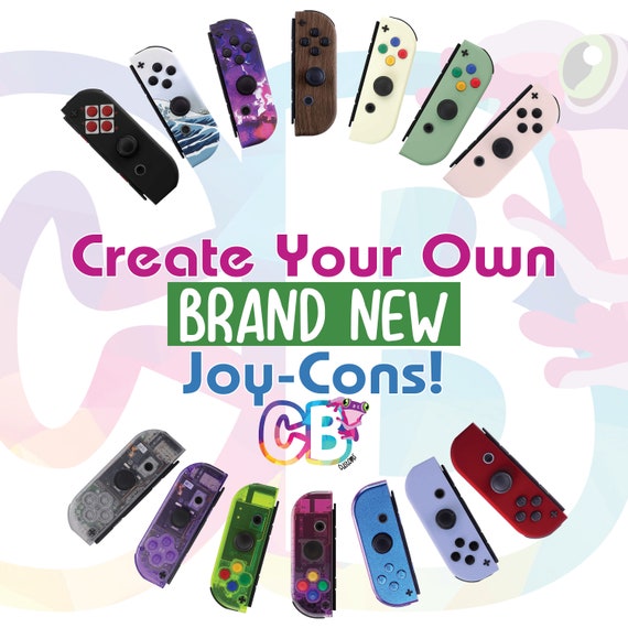 Design Your Own Joy Cons - Custom JoyCon Controller for Nintendo