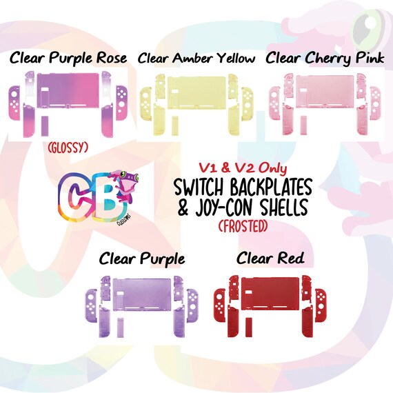 Nintendo Switch Backplate And Joy Con Shell Full Shell Kit Etsy 日本