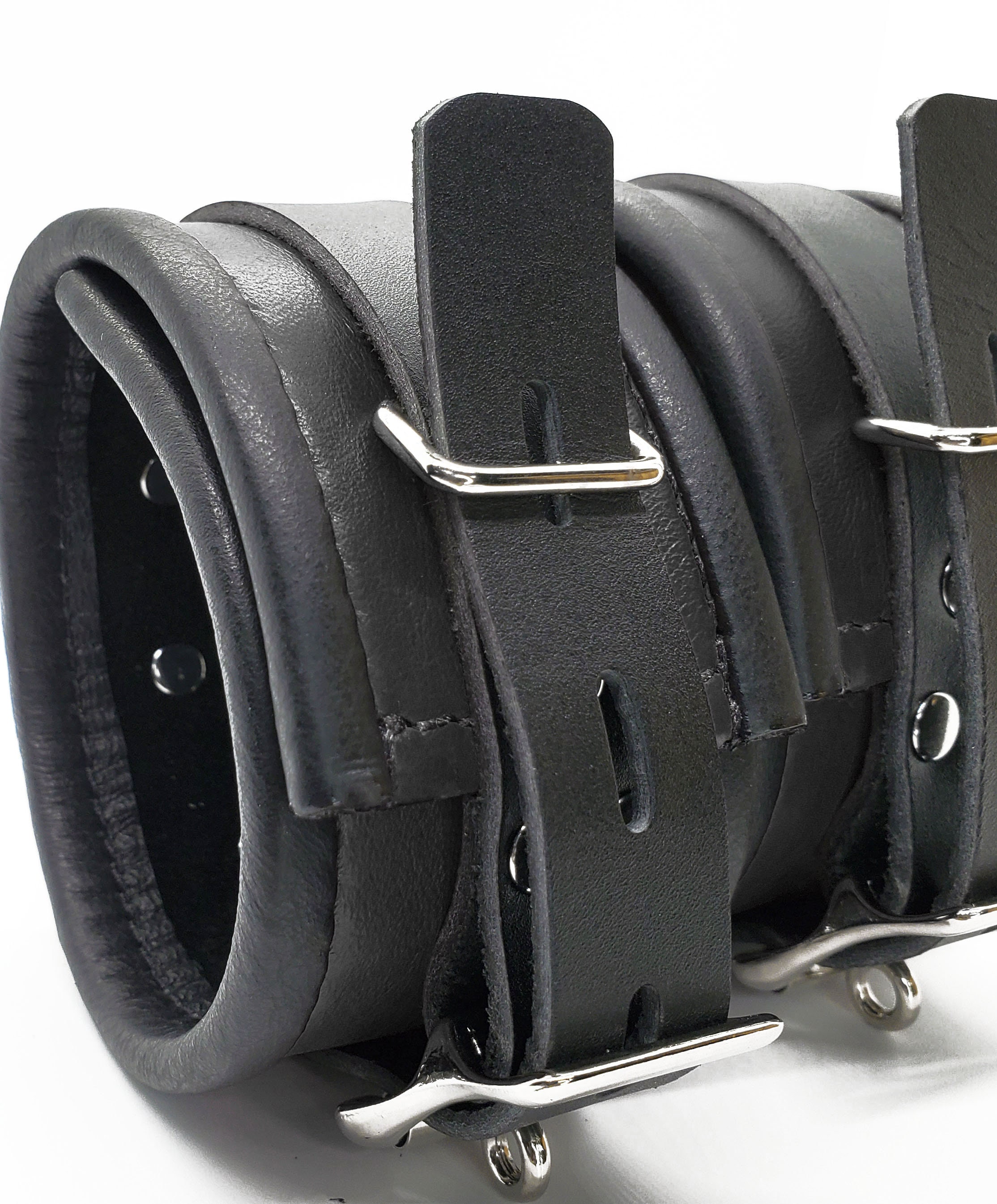 Submissive Collar & Cuff Set Lockable BDSM Leather Bondage - Etsy