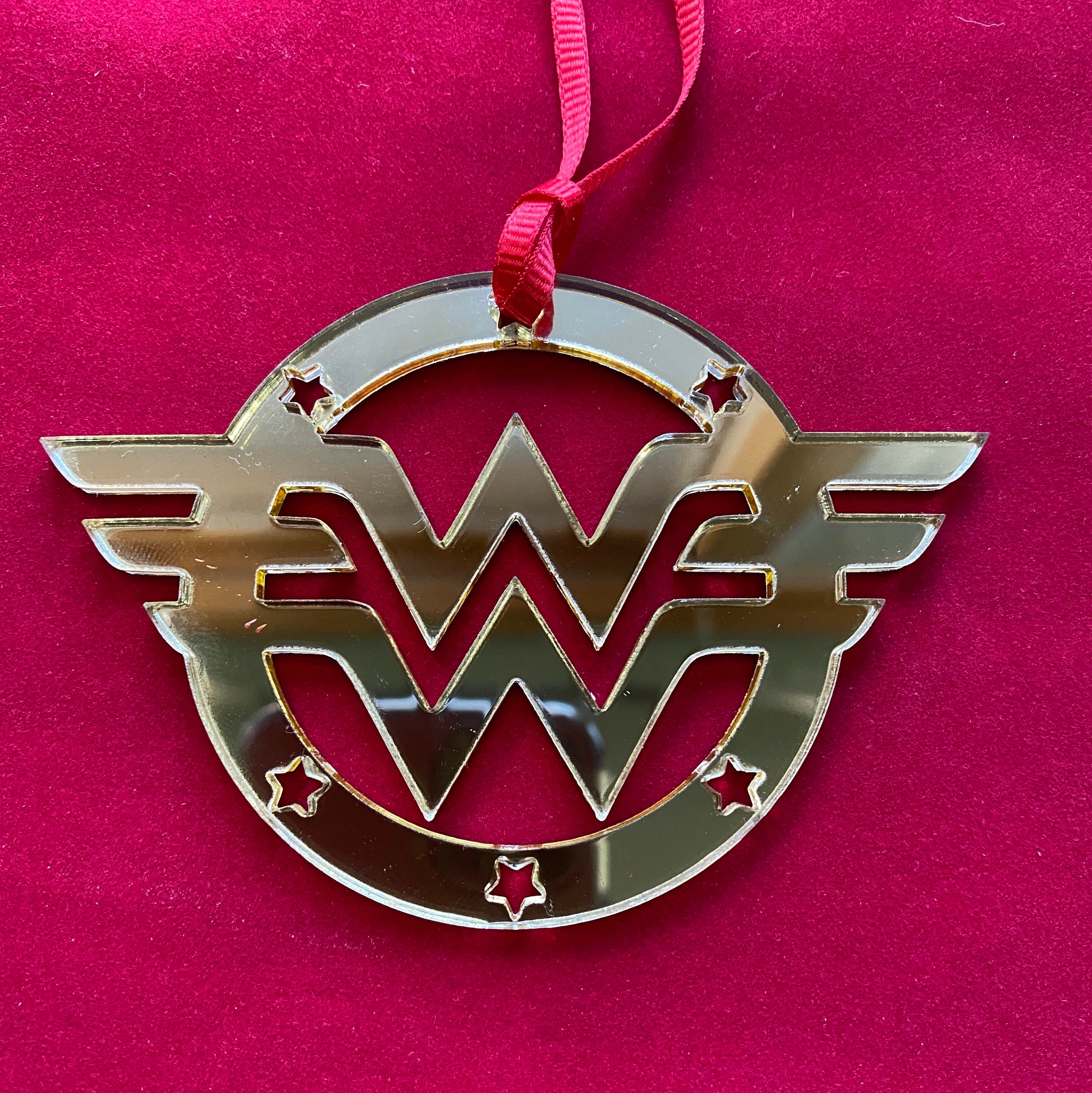 Wonder Woman Christmas Tree Ornament 