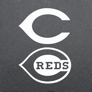 Cinncinnati Reds Decals.  ASSORTED Color, Size & Style Options! High Quality Vinyl!