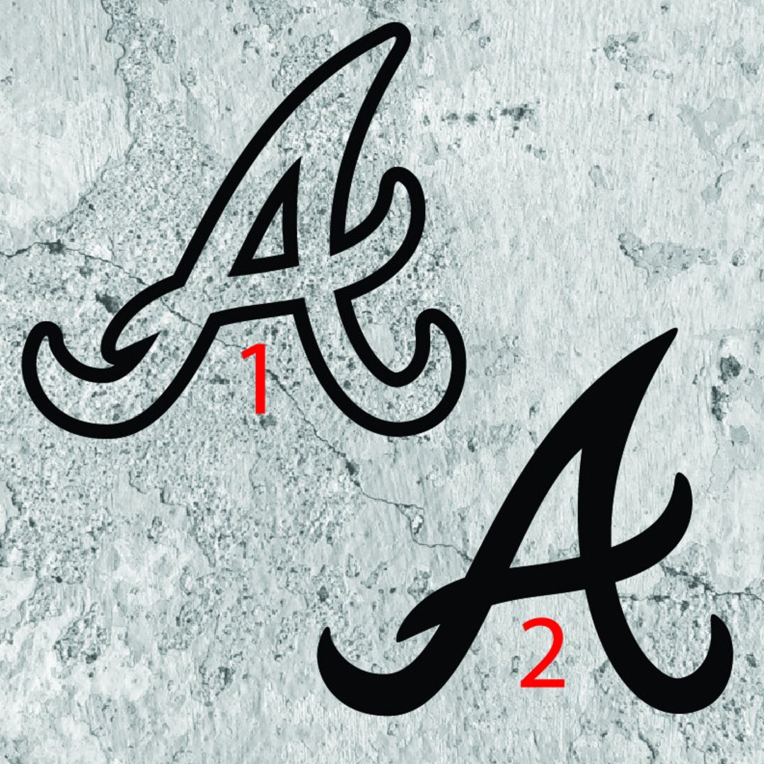 Atlanta Braves Decals. ASSORTED Color, Size & Style Options High Quality  Vinyl 
