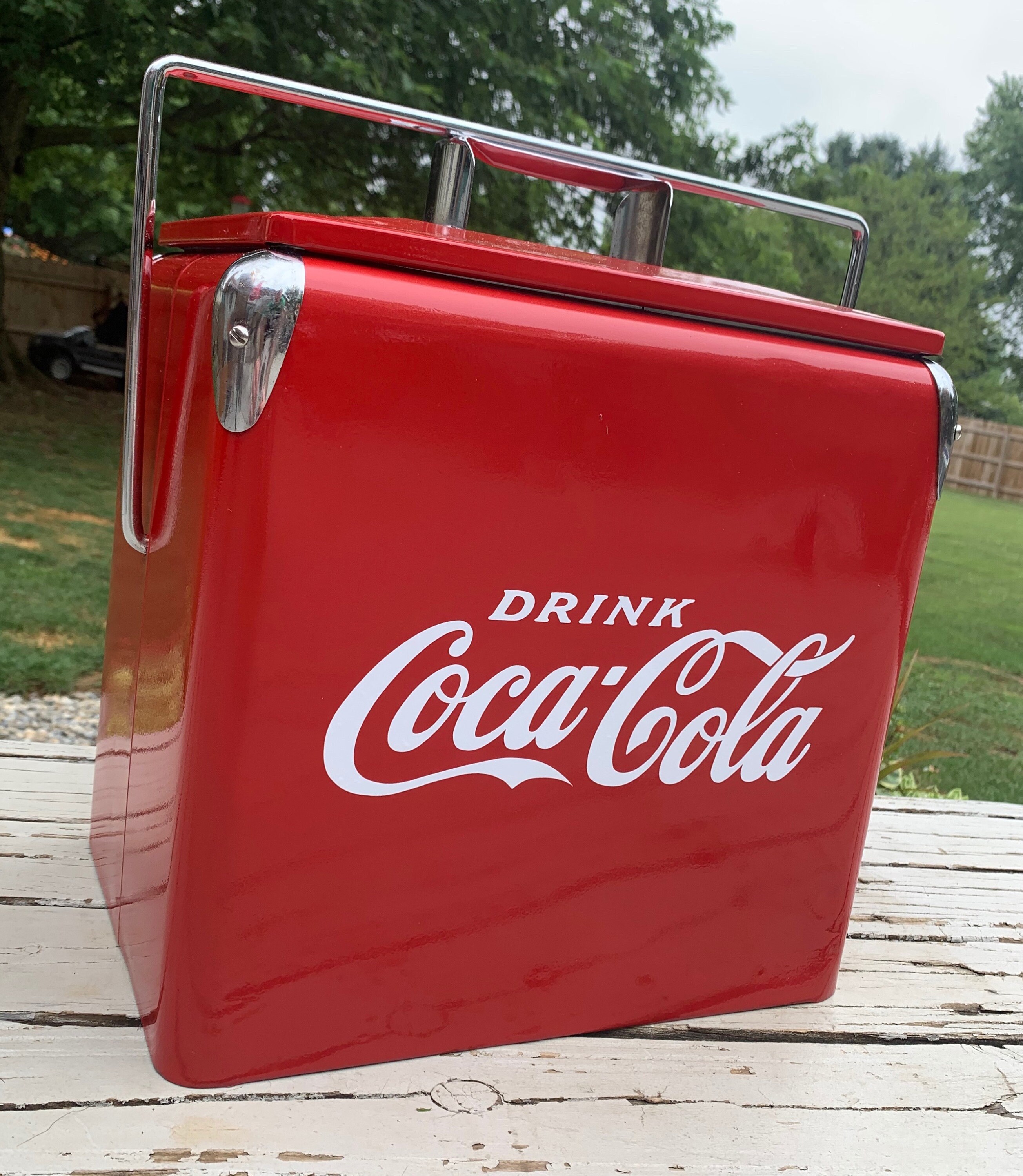 Vintage Style Coca-Cola Decal. ASSORTED SIZE White or Red.  High Qual…