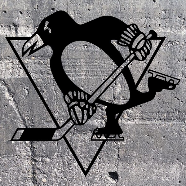 Pittsburgh Penguins Decal. YOU PICK size and Color.  High Quality Vinyl!!!