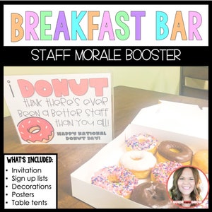 Breakfast Bar | Staff Morale Booster